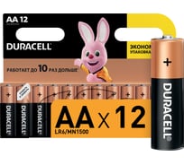 Батарейки щелочные Duracell, АА/LR6 12 шт C0037388