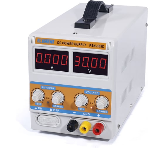 Лабораторный блок питания ELEMENT 305D 15305 (30V, 5A)