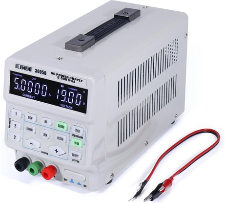Импульсный лабораторный блок питания ELEMENT 3005D 16554 (30V, 5A)