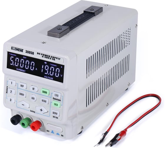 Импульсный лабораторный блок питания ELEMENT 3005D 16554 (30V, 5A)