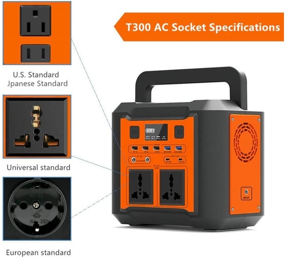 Портативный аккумулятор Delta Solar DELTA Tourist P300