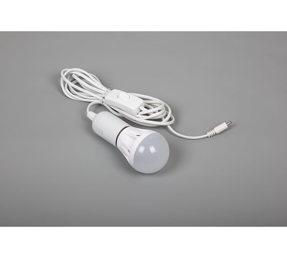 Аккумуляторная солнечная панель Feron PS0401 3W, кабель 3м, 2 лампочки по 1W, USB-кабель 32192