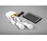Аккумуляторная солнечная панель Feron PS0401 3W, кабель 3м, 2 лампочки по 1W, USB-кабель 32192 2