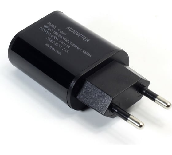 Зарядное устройство Вымпел USB M69-D 220В, 2 USB, 5V, 2 A 9173