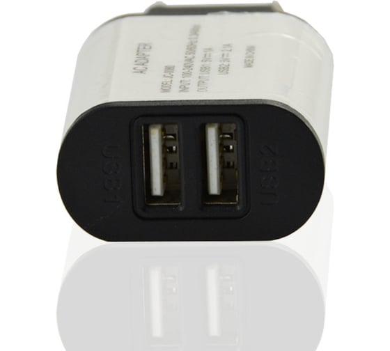 Зарядное устройство Вымпел USB M69-D 220В, 2 USB, 5V, 2 A 9173