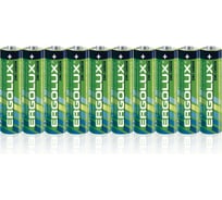 Батарейка Ergolux R 03 sr10 (r03 sr10, 1.5В) 10 шт 15119
