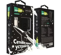 Сетевое зарядное устройство More Choice 2USB 2.4A для micro USB 1 м NC46m Black 26012687