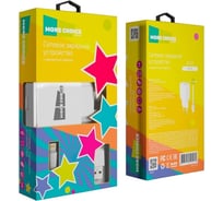 Сетевое зарядное устройство More Choice 1USB 1.0A для Lightning 8-pin NC33i White