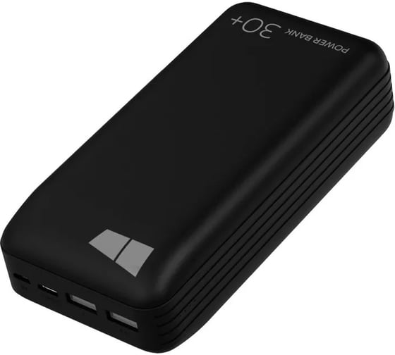 Внешний аккумулятор More Choice 30000mAh 2USB 2.1A PB52-30 Black