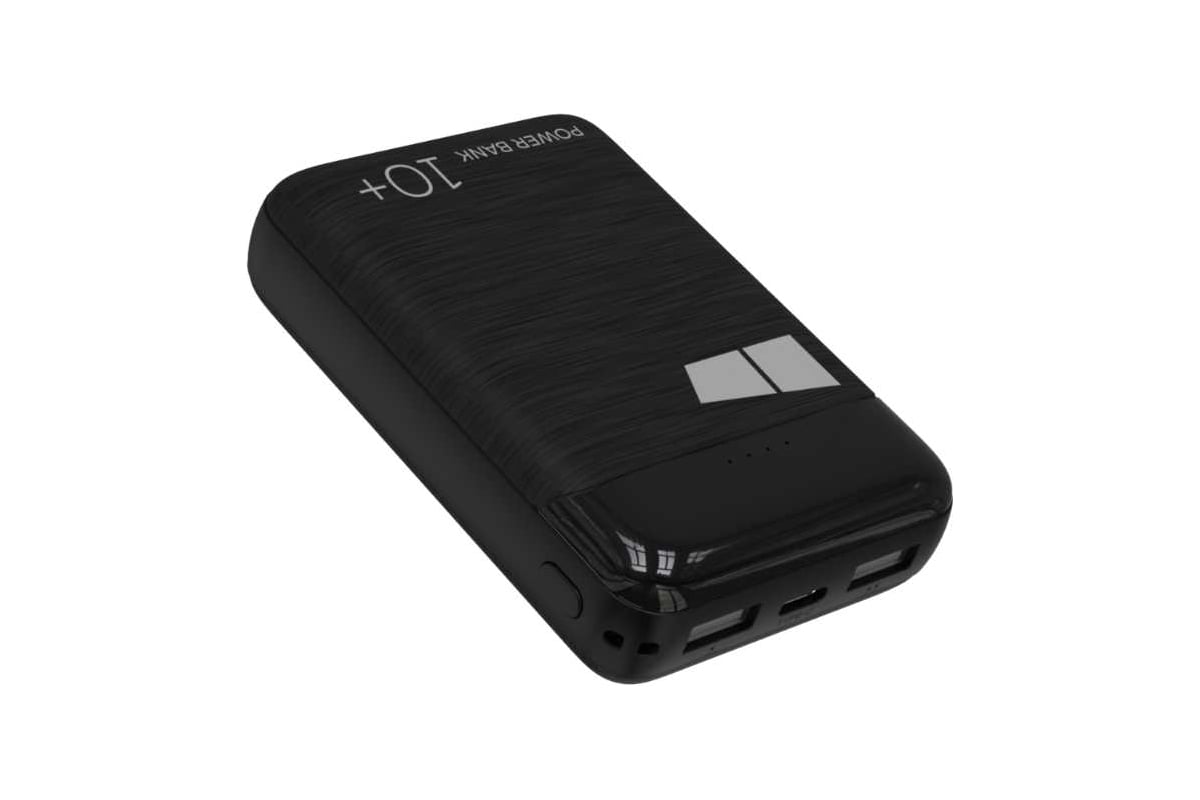 Внешний аккумулятор More Choice 10000mAh 2USB 2.1A PB32-10b Black -  выгодная цена, отзывы, характеристики, фото - купить в Москве и РФ