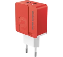 СЗУ More Choice 2USB 2.4A NC46 Red