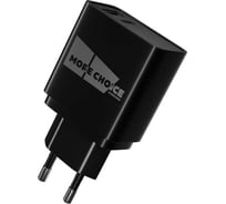 СЗУ More Choice Smart 2USB 3.0А PD 20W+QC3.0 быстрая зарядка для Type-C Type-C NC71Sa Black