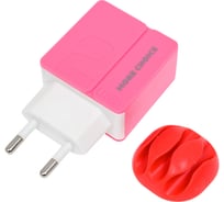 СЗУ More Choice 2USB 2.4A NC46 Pink 26013377