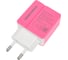 СЗУ More Choice 2USB 2.4A NC46 Pink 3