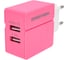 СЗУ More Choice 2USB 2.4A NC46 Pink 4