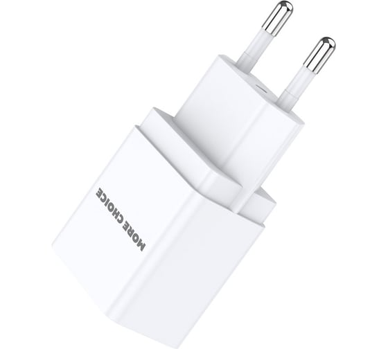 Сетевое зарядное устройство More Choice 1USB 1.0A NC33 Black