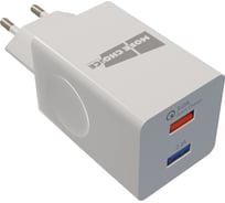 СЗУ More Choice Smart 2USB 3.0A QC3.0 быстрая зарядка для micro USB NC55QCm White