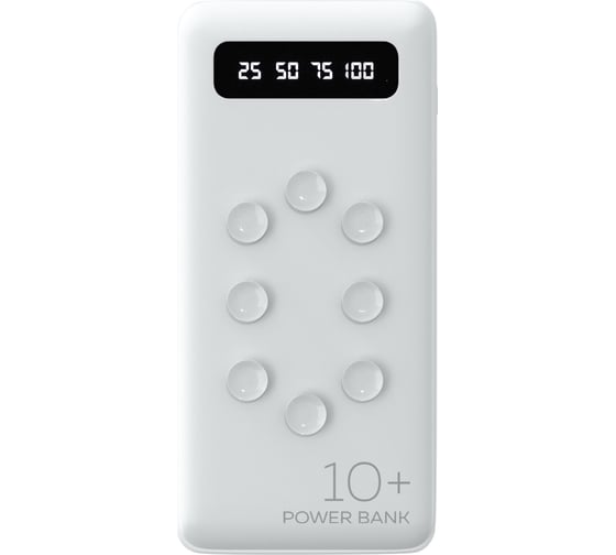 Внешний аккумулятор More Choice 10000mAh Smart 2USB 2.1A PB42S-10 White 1