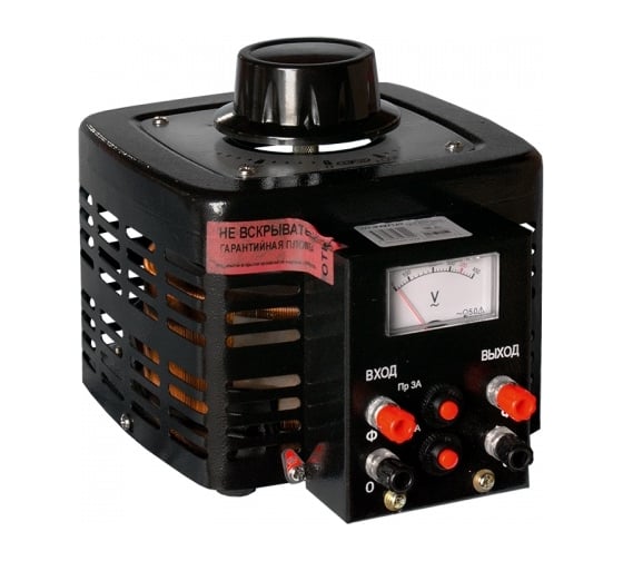 ЛАТР Энергия Black Series 1Ф TDGC2-1кВА 3А 0-300V Е0102-0101