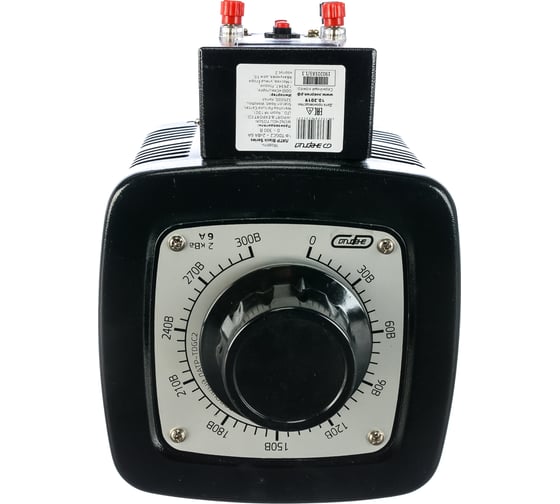 ЛАТР Энергия Black Series 1Ф TDGC2-2кВА 6А 0-300V Е0102-0102