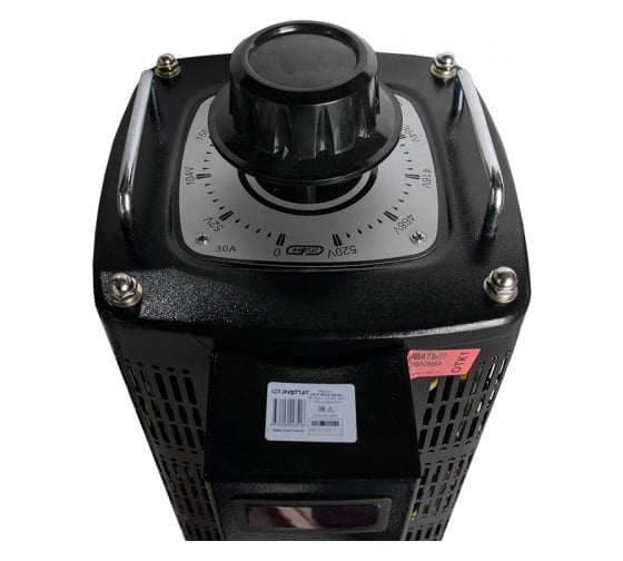 ЛАТР Энергия Black Series 3Ф TSGC2-20кВА 20А 0-300V цифр. Е0102-0204