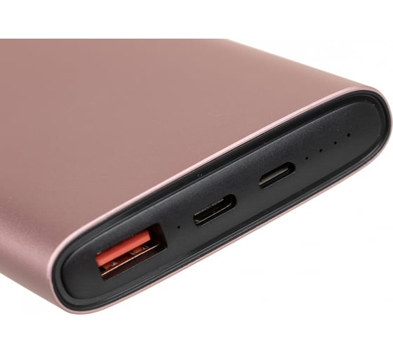 Мобильный аккумулятор DIGMA DGPF10F 10000mAh QC PD 3A розовый (DGPF10F20APN) 1455074