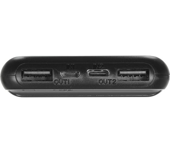Мобильный аккумулятор DIGMA DG-10000-3U 10000mAh 3A черный (DG-10000-3U-BK) 1076506
