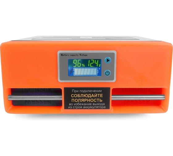 Аккумулятор MESSER Li-Ion для рыбалки 12В 18Ач BMS40A (ЗУ 2А в комплекте) L1218-218X12-40-K4P-VT