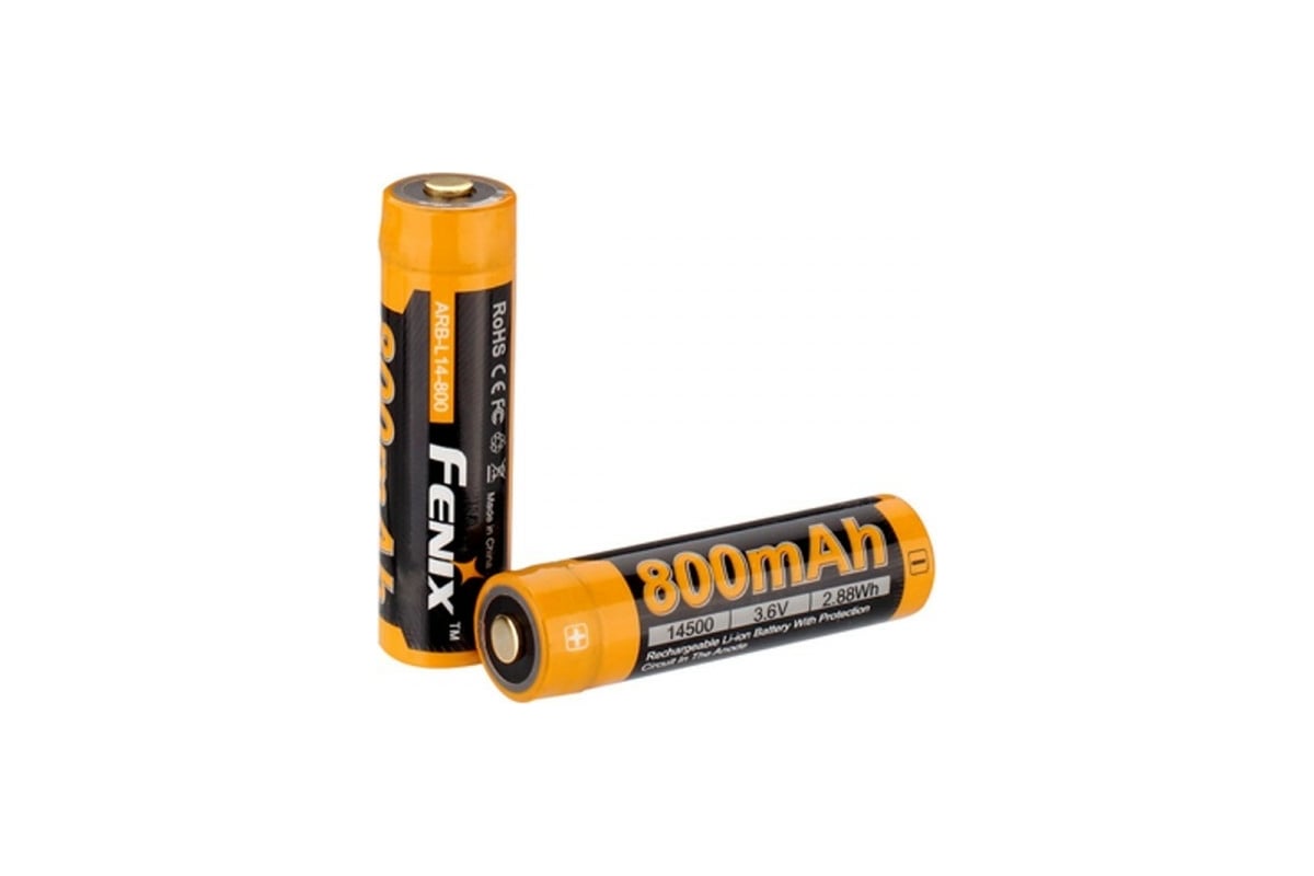 Аккумулятор Fenix 14500 ARB-L14-800 - выгодная цена, отзывы ...