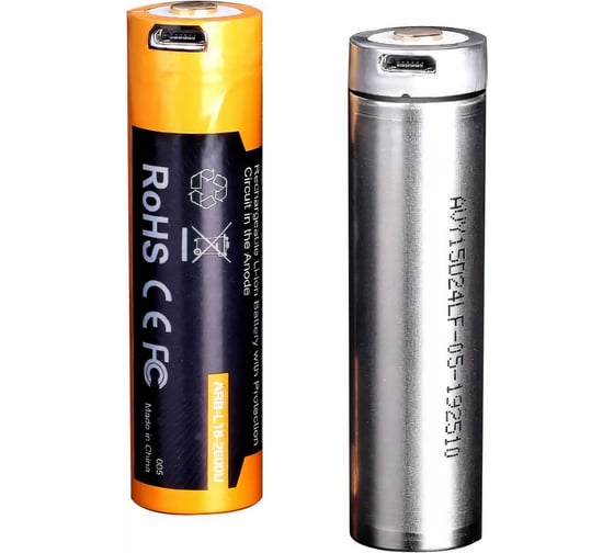 Аккумулятор Fenix 18650 с разъемом для USB ARB-L18-3500U