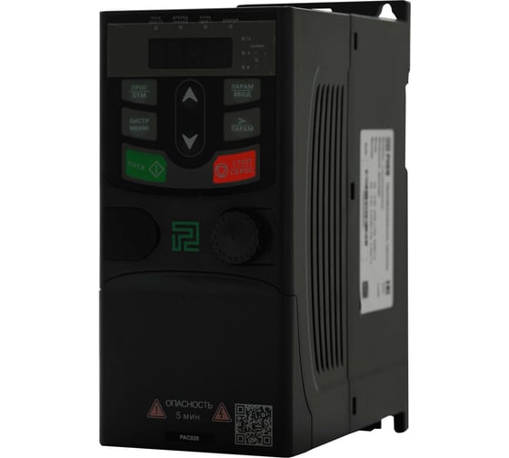 Преобразователь частоты PitON тип PAC020 2.2 кВт 400В, IP20 PAC020X005A5X3