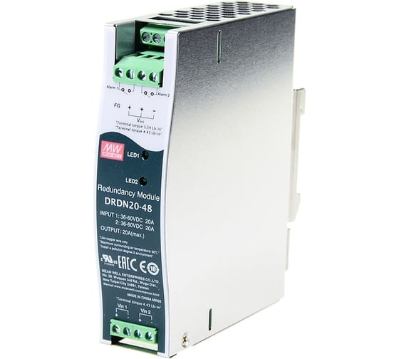 Модуль резервного питания Mean Well DRDN20-48 ETK-159400