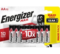 Батарейки Energizer ENR MAX AA BP12 RU 7638900426649