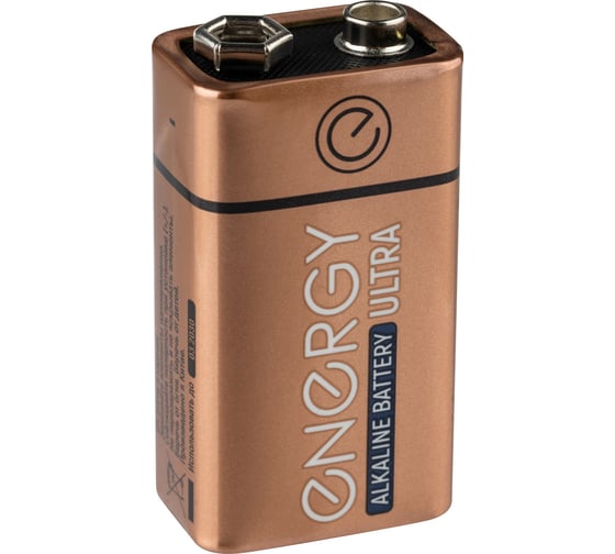 Алкалиновая батарейка ENERGY ultra 6lr61/1b 105739