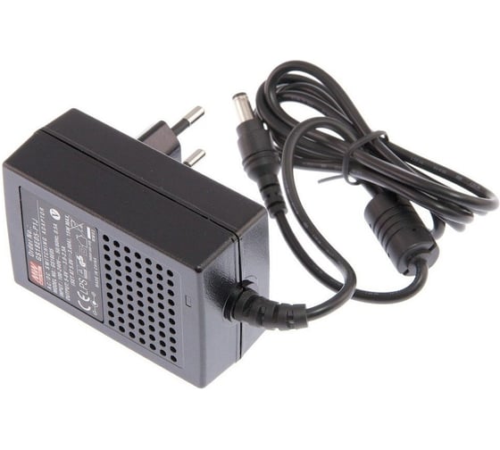 Адаптер настенный (источник питания) Mean Well AC/DC GST18E07-P1J Т02292620