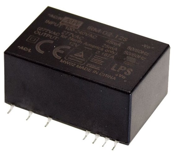 Источник питания AC/DC Mean Well IRM-02-12S Т02585852 1