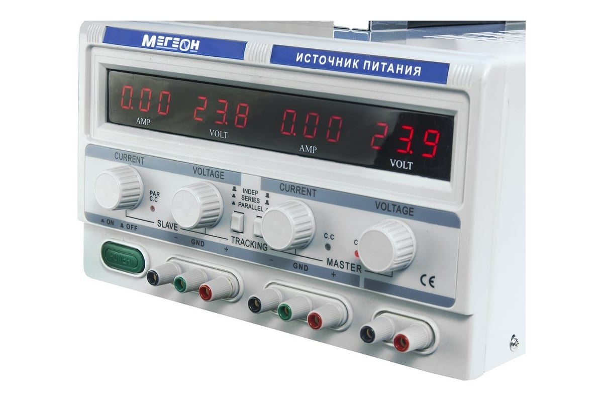 Линейный трехканальный источник питания МЕГЕОН 323051 к0000017392 ...