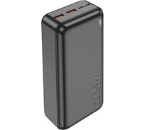 Внешний акб Hoco j101b astute 30000mah, 2xusb, 1xusb-c, 22,5w, qc3.0, pd20w, li-pol (черный) 0L-00057797