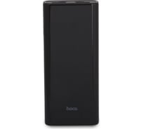 Внешний акб Hoco j45 elegant shell 10000mah, 2xusb, 2а, led дисплей, li-pol (черный) 0L-00044289