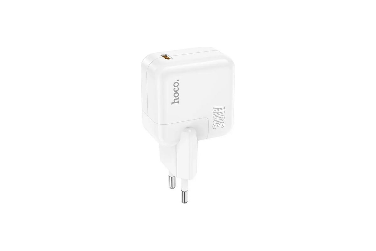 CARGADOR DE PARED HOCO C112A ADVANTAGE USB-C QC 3.0 30W EU - White