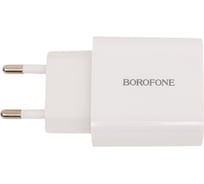 СЗУ Borofone ba57a easy speed 3a, pd 20w (белый) 0L-00051173