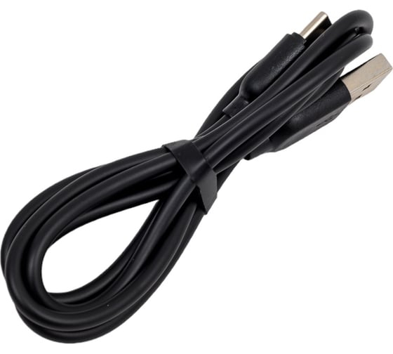 СЗУ Borofone ba52a gamble 1xusb, 2.1а + кабель type-c, 1м (черный) 0L-00049926