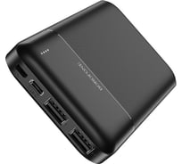 Внешний АКБ Borofone bj16 cube 10000mah, 2хusb, 2a, led, li-pol (черный) 0L-00053162