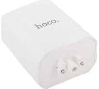 Сзу Hoco c45 cool rotary 1xusb, 2.4а, вилка us/eu/uk (белый) 0L-00039758