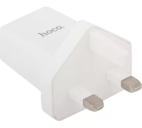 Сзу Hoco c45 cool rotary 1xusb, 2.4а, вилка us/eu/uk (белый) 0L-00039758