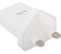 Сзу Hoco c45 cool rotary 1xusb, 2.4а, вилка us/eu/uk (белый) 0L-00039758 3
