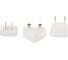 Сзу Hoco c45 cool rotary 1xusb, 2.4а, вилка us/eu/uk (белый) 0L-00039758 6