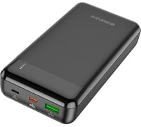 Внешний АКБ Borofone bj19a incredible 20000mah, 1хusb qc3.0, pd 20w, 3а, li-pol (черный) 0L-00054018