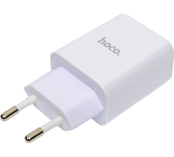 Сзу Hoco c62a victoria 2xusb, 2.1а (белый) 0L-00041401