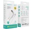 СЗУ Borofone ba58a mighty 2xusb, 2.4а, led дисплей + кабель lightning 8-pin, 1м (белый) 0L-00051170 23752-BA58AWI 2